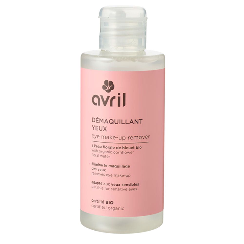 Avril Demaquillant yeux a l'eau florale de bleuet bio 150ml