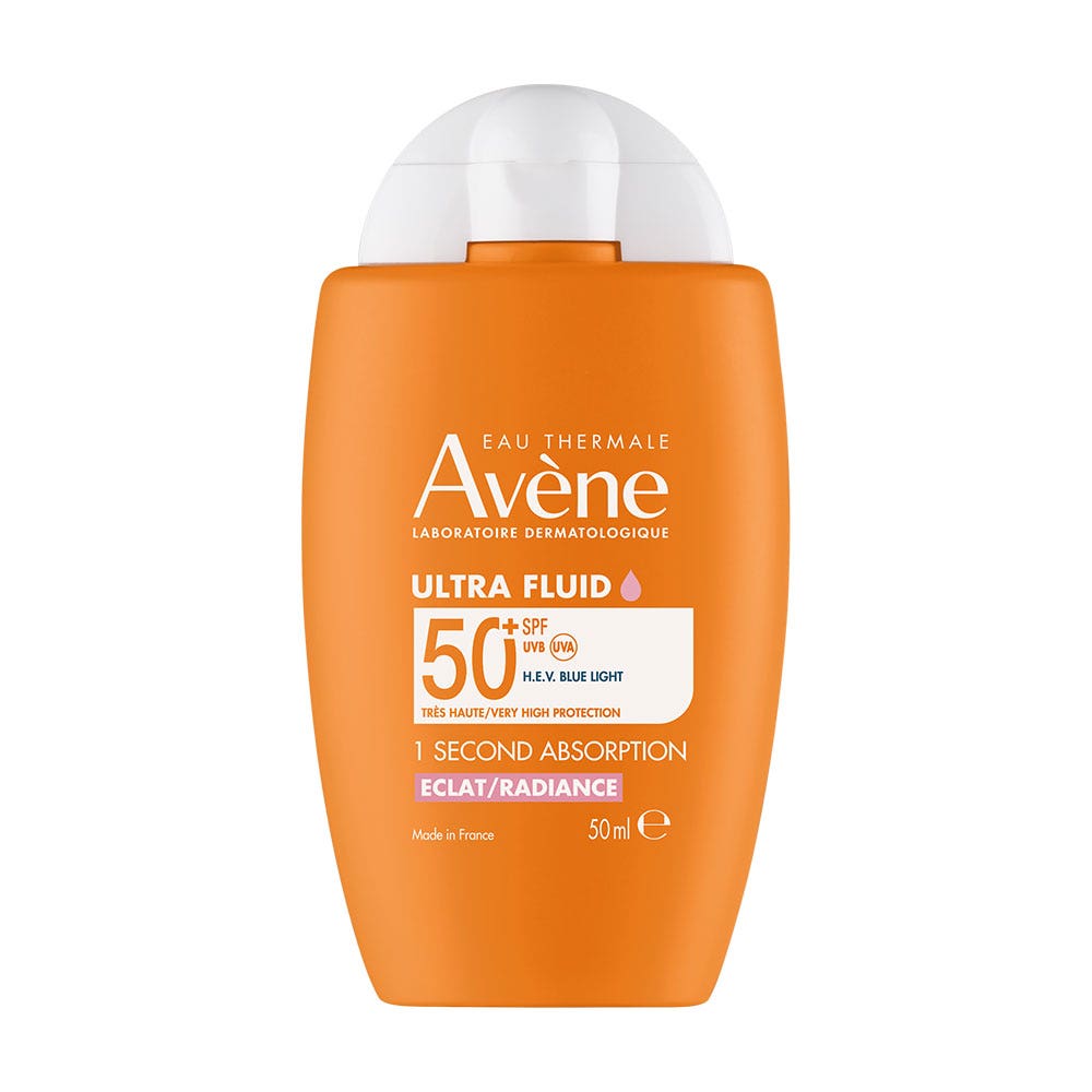 Avène Solaire Ultra Fluide Eclat Radiance SPF50+ 50ml