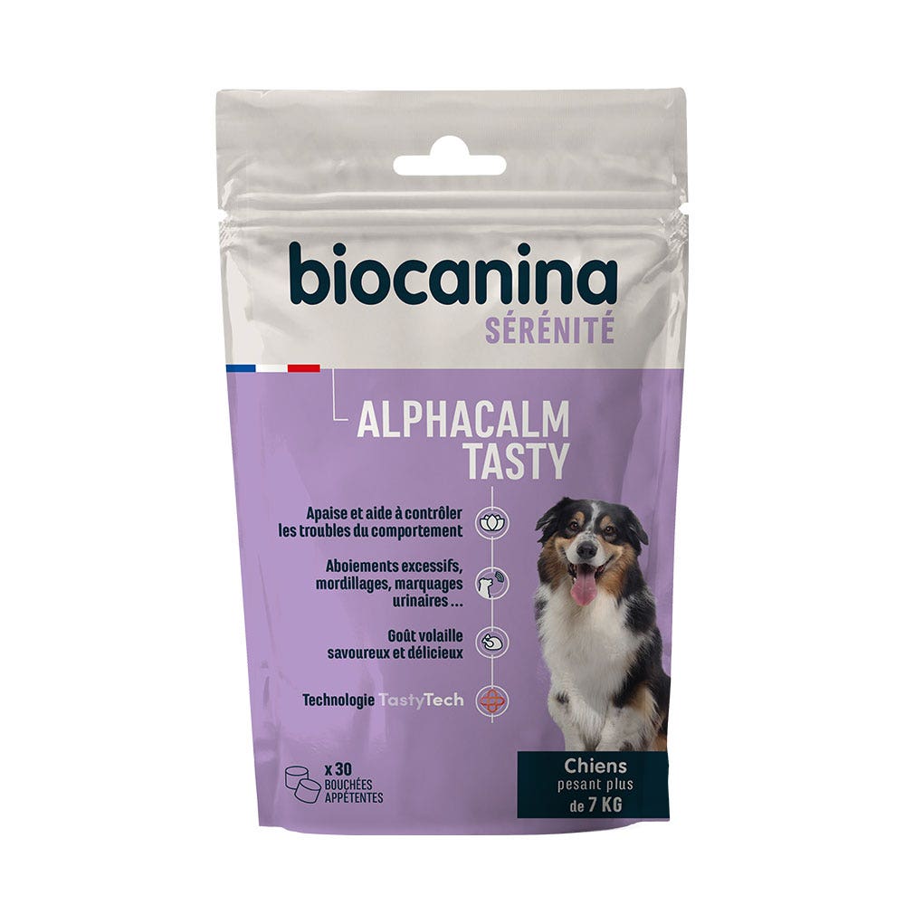 Biocanina Sérénité Alphacalm Tasty Chien x30 Bouchées appétentes