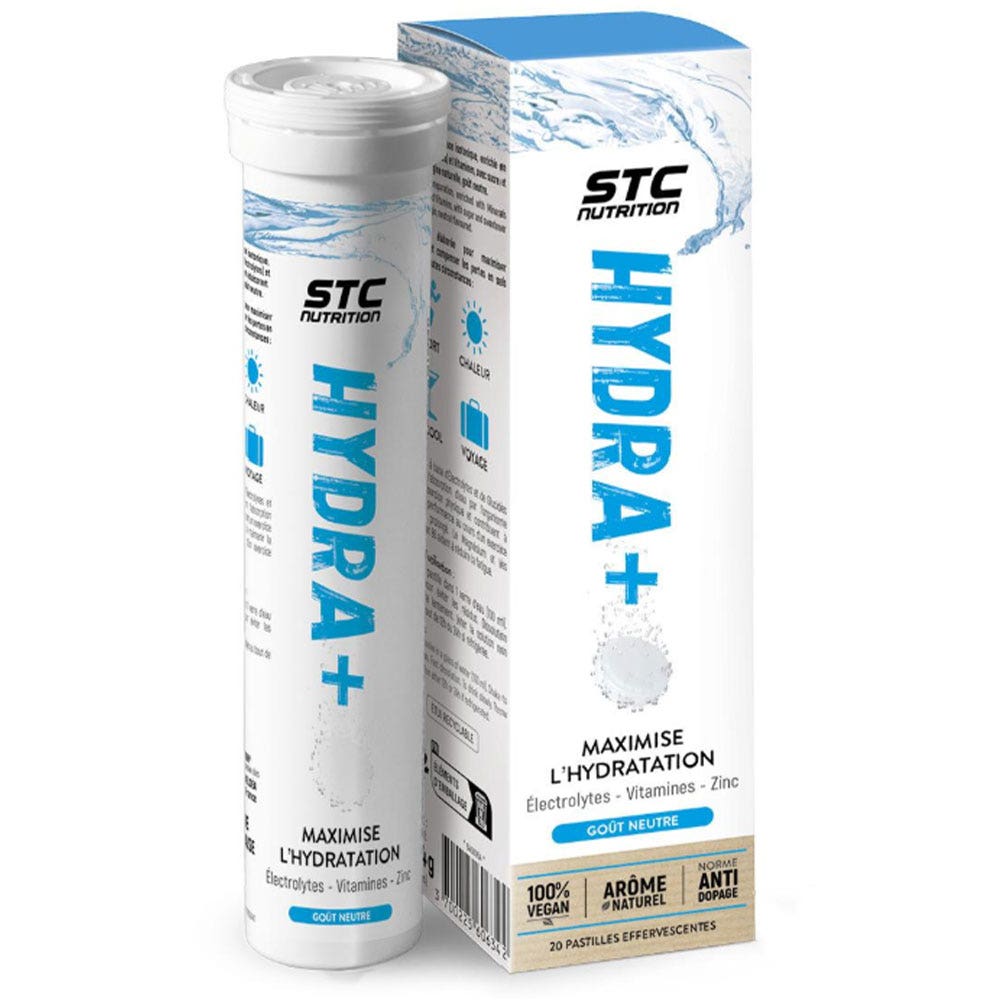 Stc Nutrition Hydra+ Gout Neutre 20 pastilles effervescentes