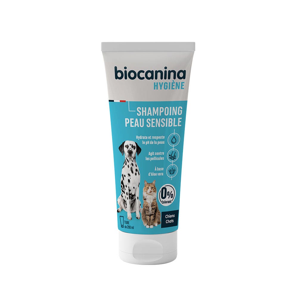 Biocanina Hygiène Shampoing Peau Sensible 200ml