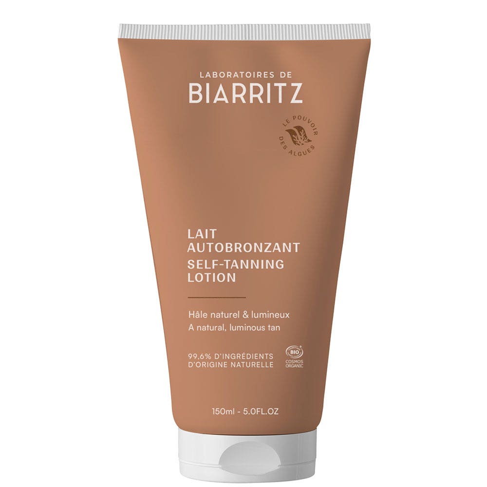 Laboratoires De Biarritz Solaires Lait Autobronzant Bio Hâle Naturel & Lumineux 150ml