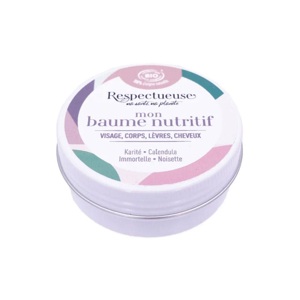 Respectueuse Baume Nutritif Multi-Usage Baume Corps Lèvres Cheveux 30g
