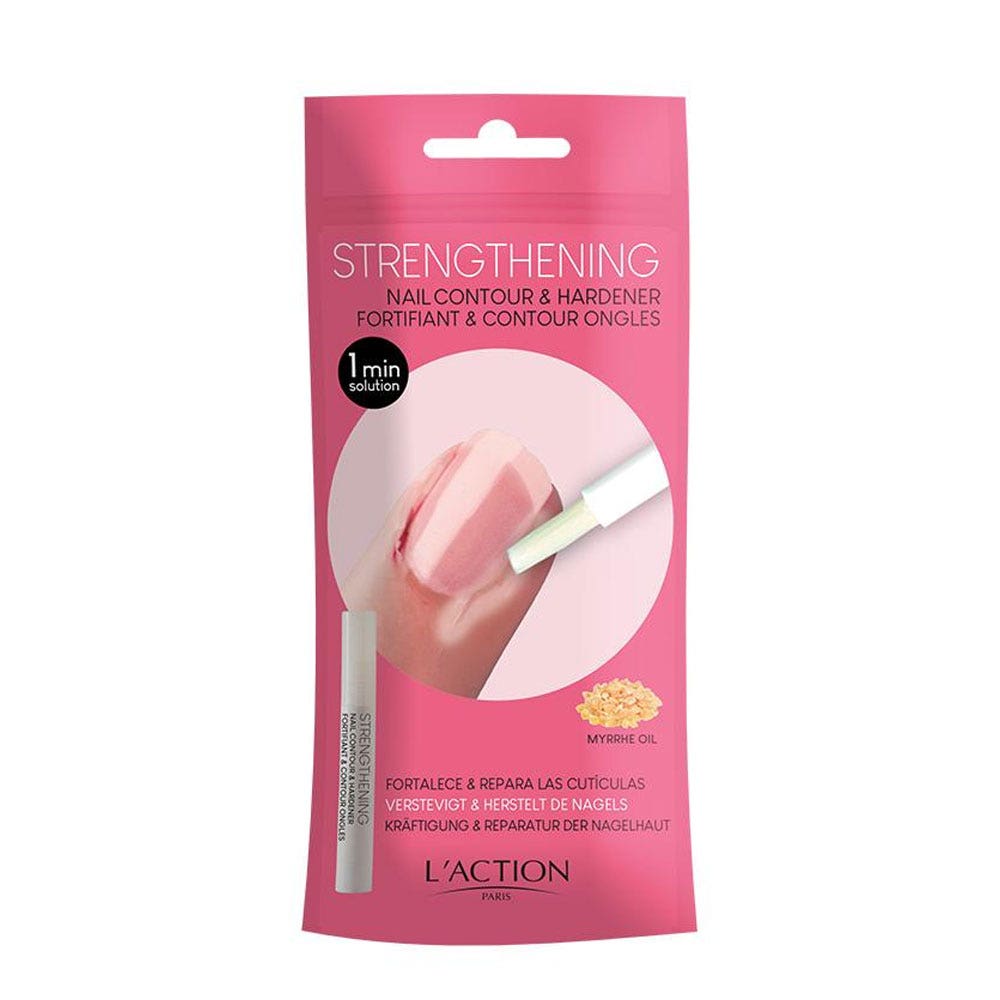 L'Action Cosmetique Mediatic Stylo Fortifiant et Contour ongles 10ml