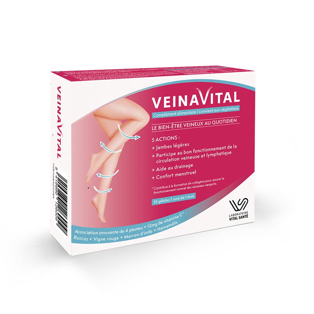 Vital Santé Veinavital 30 gélules