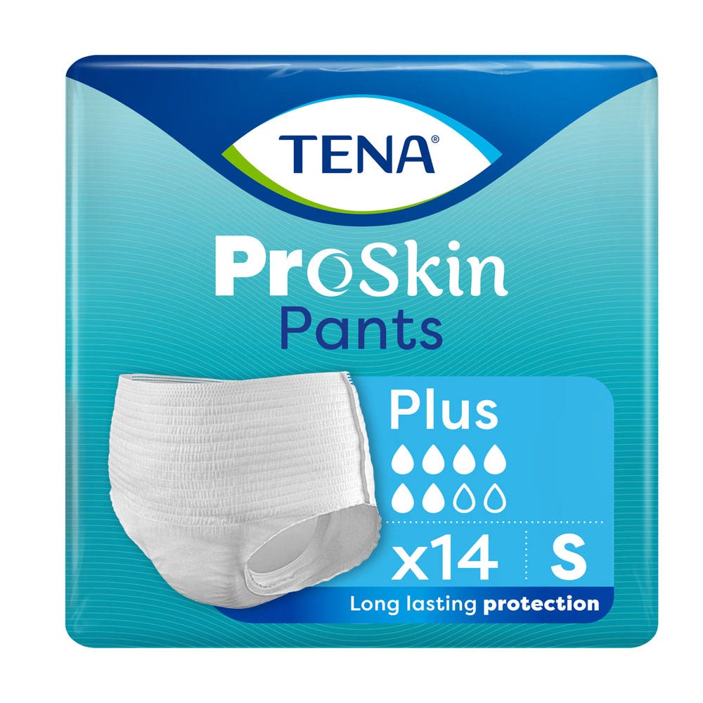Culottes absorbantes fuites urinaires Taille S X14 Proskin plus Pants Tena