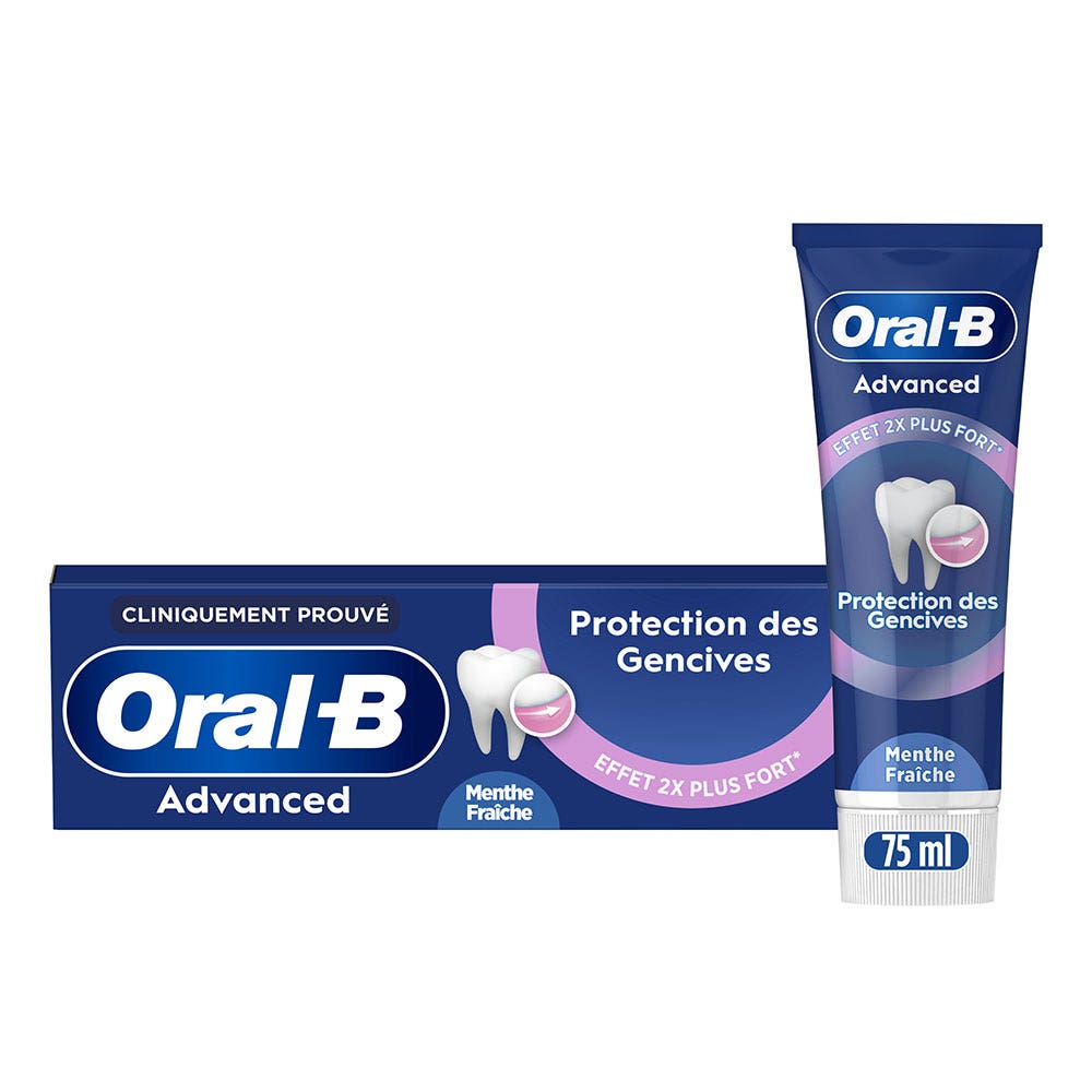 Oral-B Advanced Dentifrice Protection des Gencives 75ml