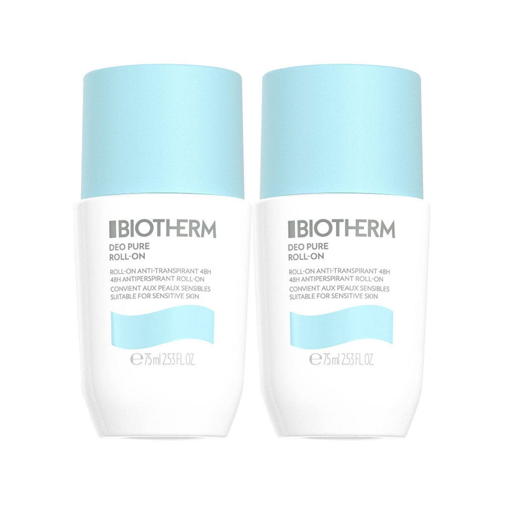 Biotherm Deo Pure Roll-on Anti-transpirant 2x75ml