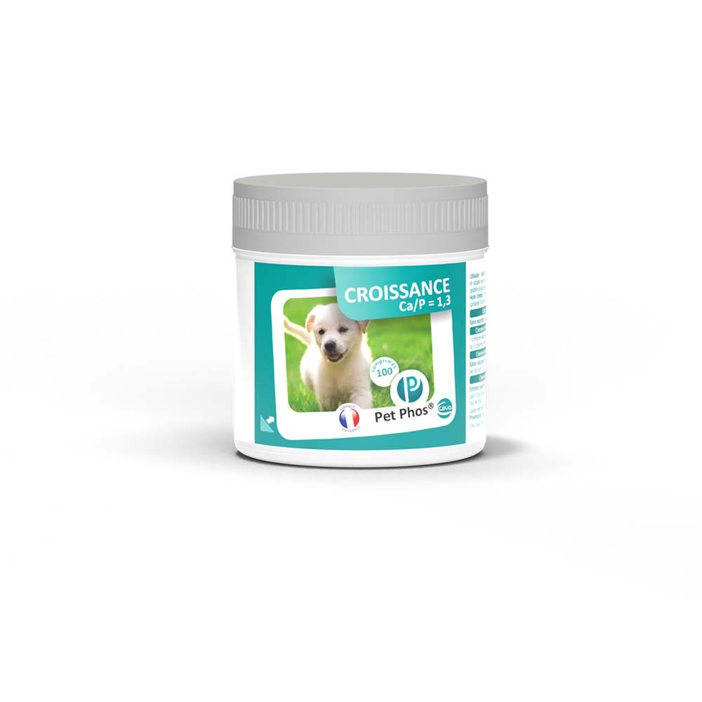 Pet Phos Croissance CA/P=1,3 Chiot 100 comprimés