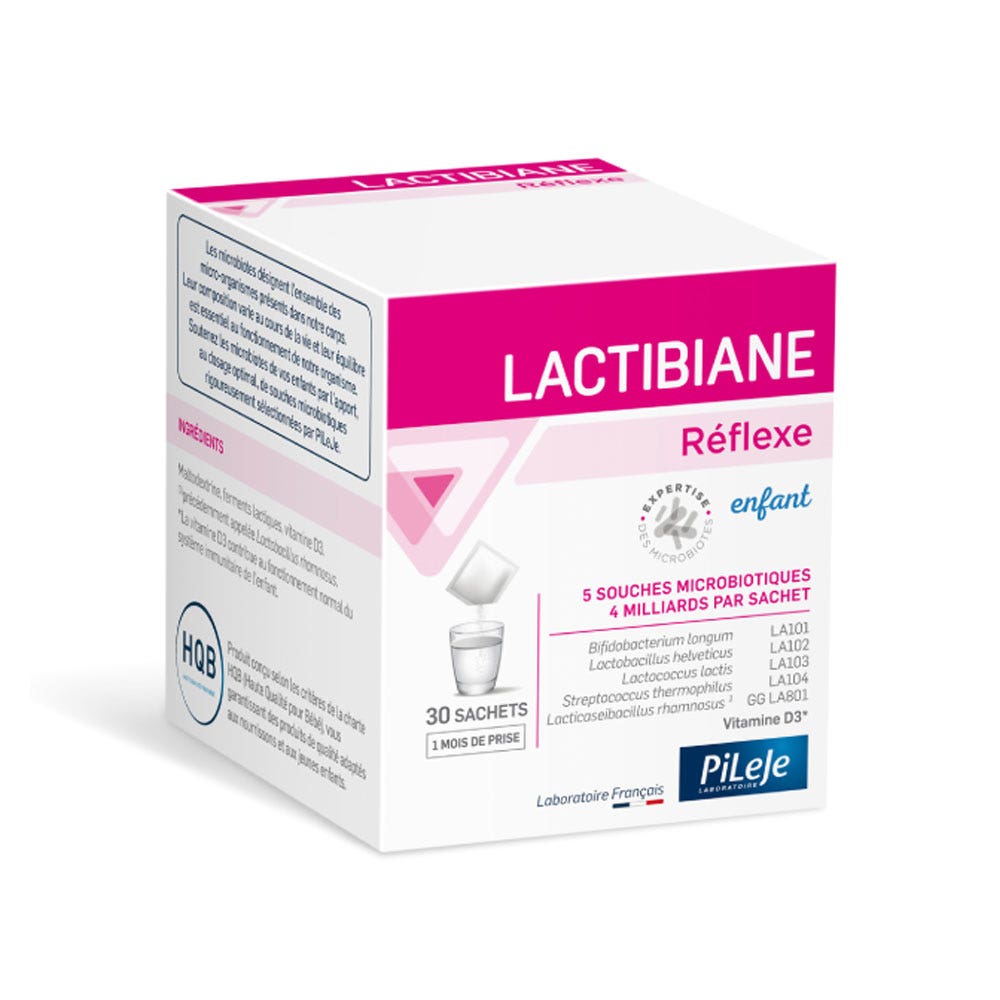 ENFANT 30 SACHETS LACTIBIANE PILEJE