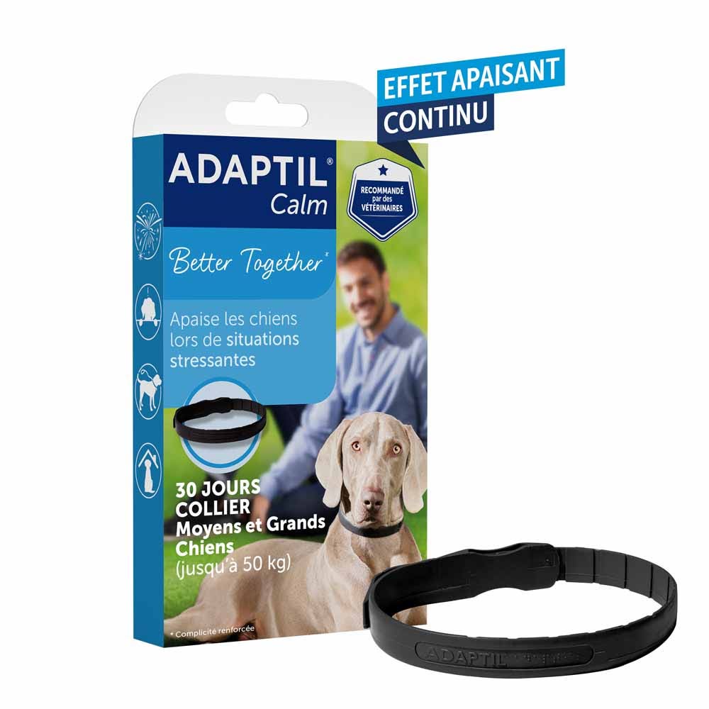 Adaptil Collier Anti-Stress pour Chiens Moyens et Grands M/L