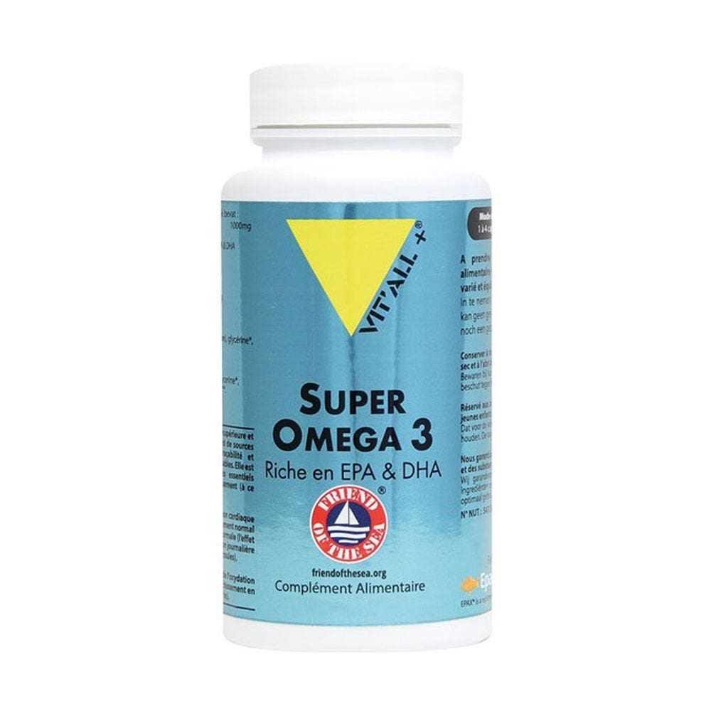 Vit'All+ Super Omega 3 Riche En Epa & Dha 30 capsules