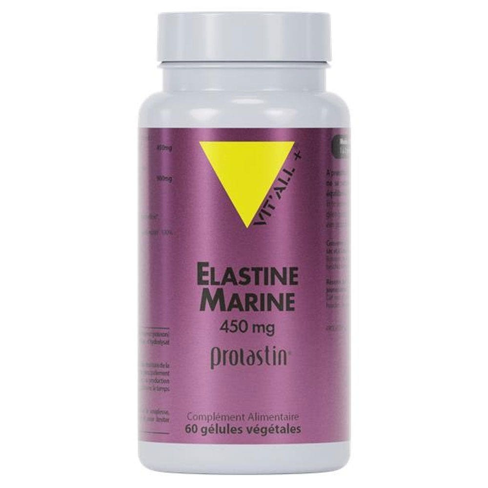 Vit'All+ Elastine Marine 450mg Protastin 60 Gélules