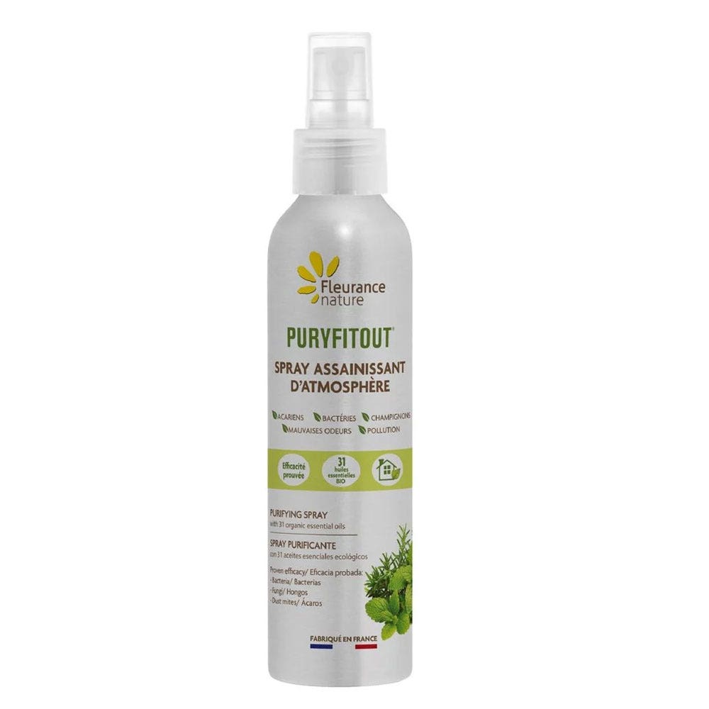 Fleurance Nature Puryfitout Spray Assainissant Aux 31 Huiles essentielles 200ml
