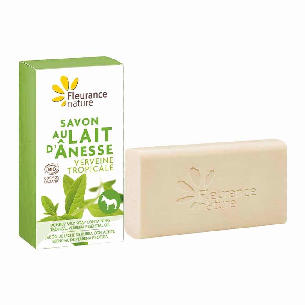 Fleurance Nature Savon Lait Anesse Verveine Bio 100ml