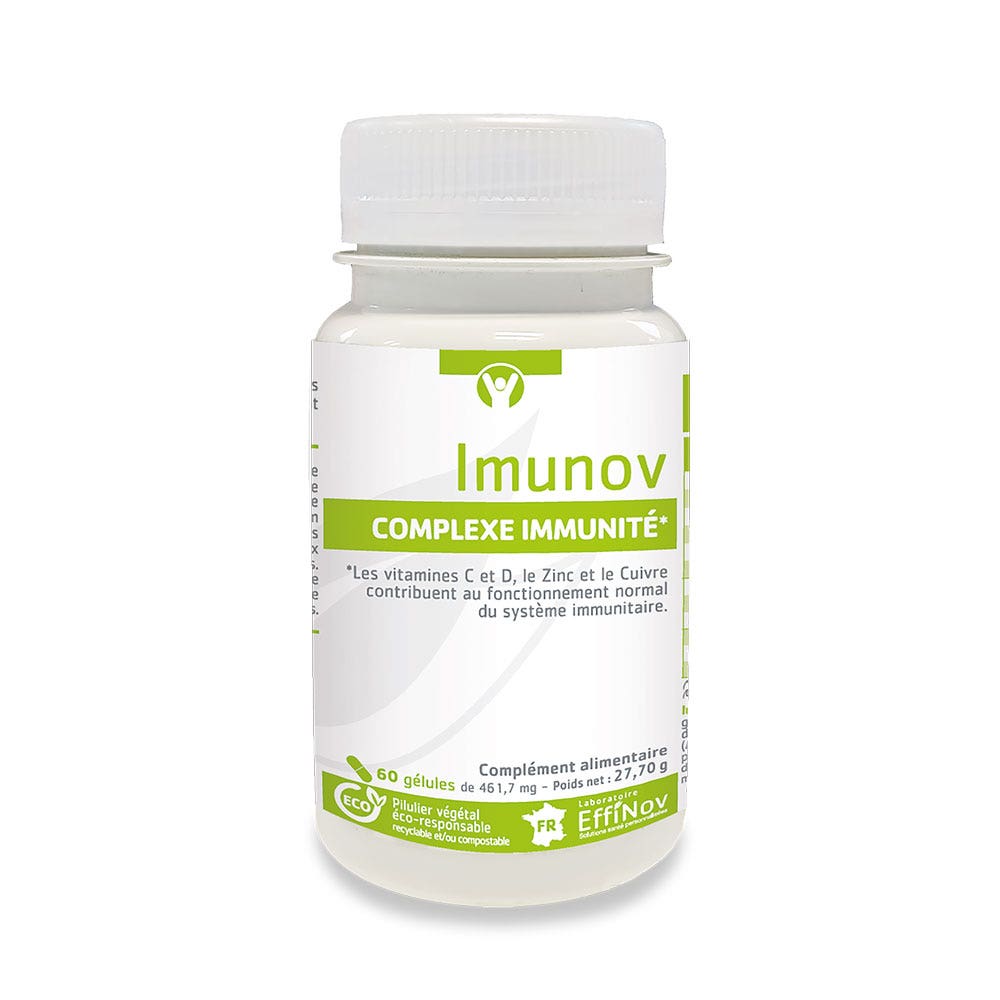 Effinov Nutrition Imunov Complexe Immunité 60 Gélules