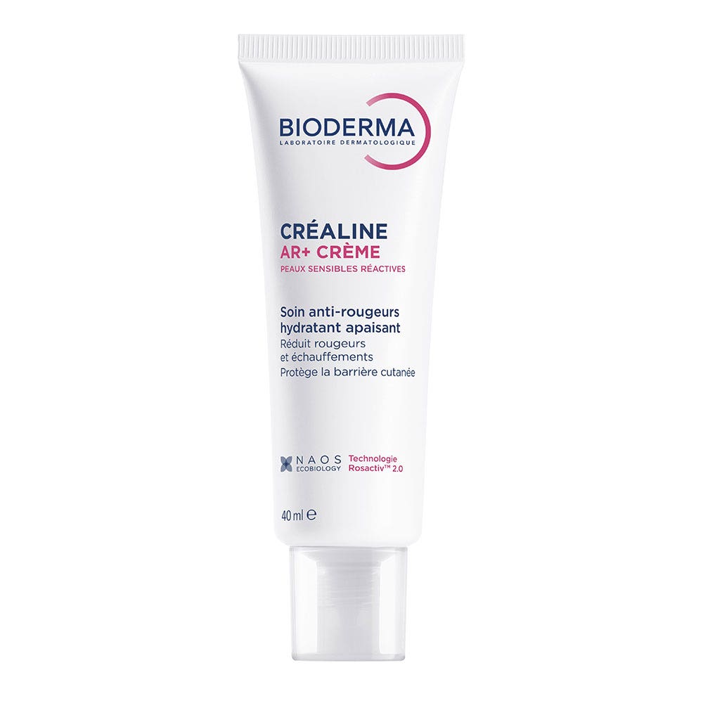 Bioderma Crealine AR+ Crème Soin Anti-Rougeurs Hydratant Apaisant Peaux sensibles 40ml