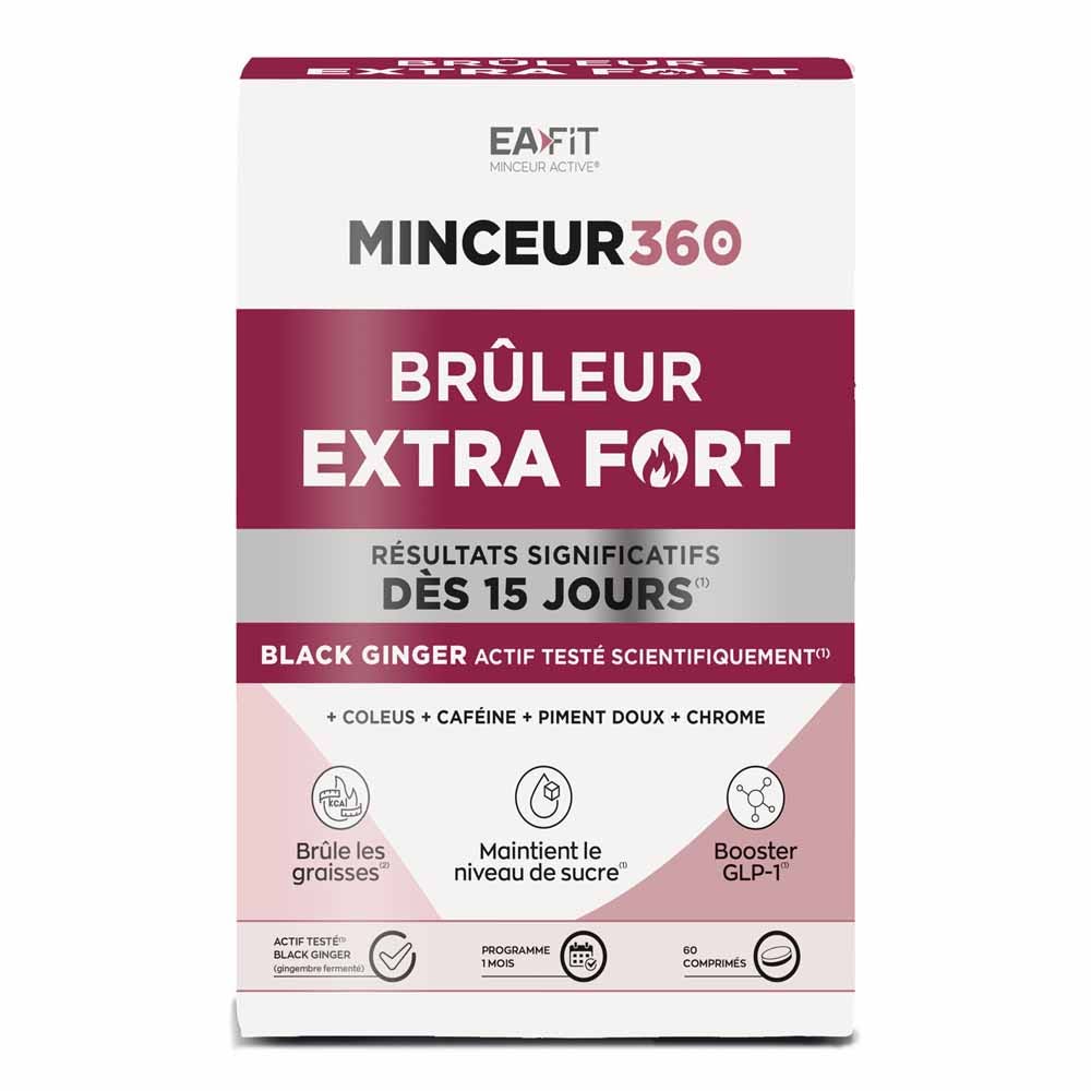 Eafit Minceur Active Minceur 360 Brûleur Extra Fort 60 comprimés