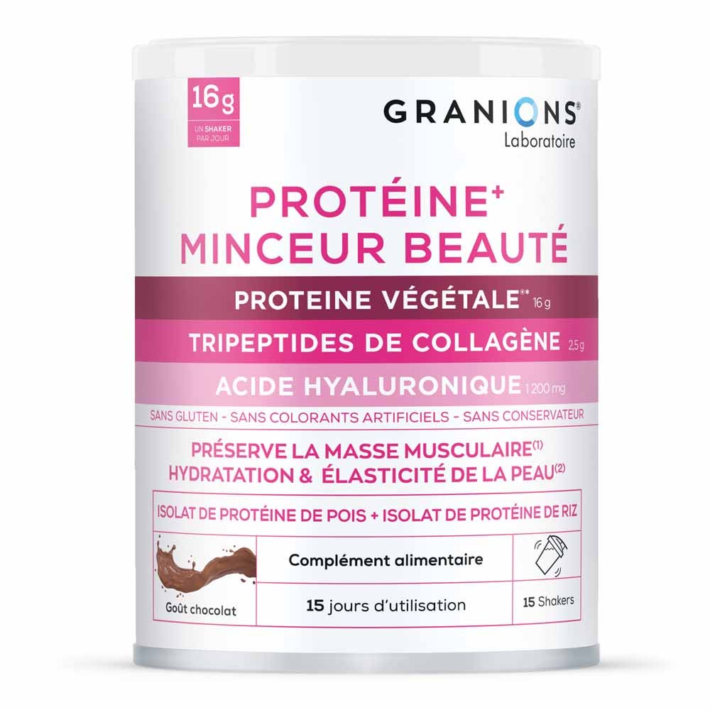Granions Protéine Végétale + Collagène Minceur Beauté 275g