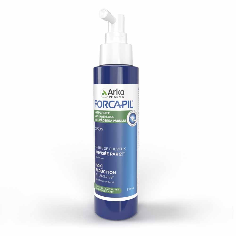 Arkopharma Forcapil Spray Anti Chute Cheveux Dévitalisés 125ml