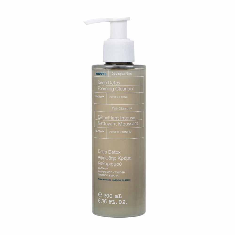 Korres Thé Olympus Crème Moussante Nettoyante 200ml