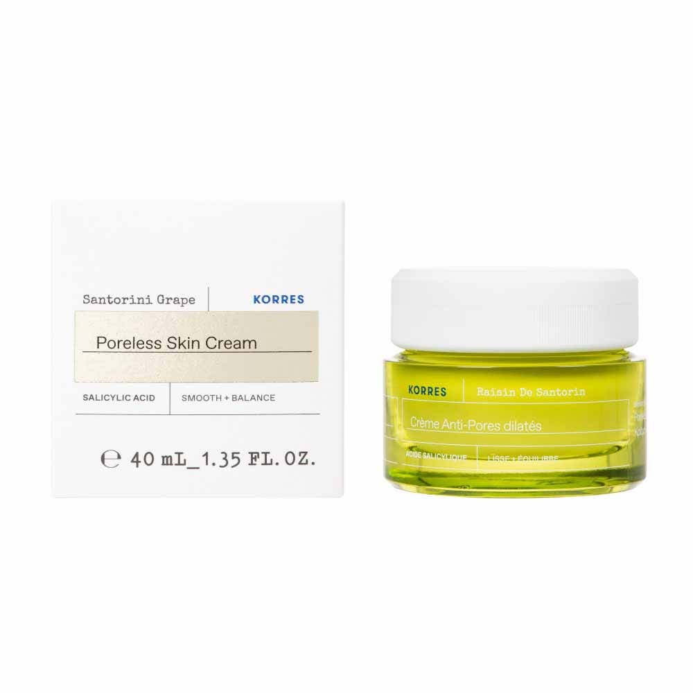 Korres Raisin de Santorin Crème Anti-Pores Dilatés 40ml