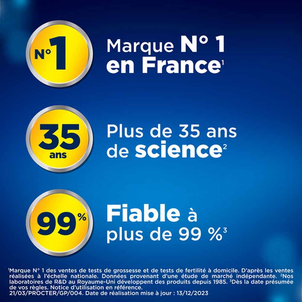 5 Tests De Grossesse Précoces - Fiabilité 99,9% - Détection 4 Jours Avant Retard - Norme CE - Marque One Step