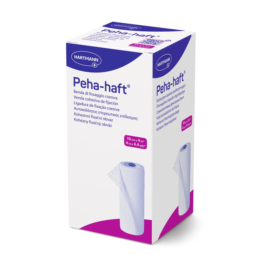 Hartmann Peha Haft Bande cohésive 10cmx4m Sans latex x1