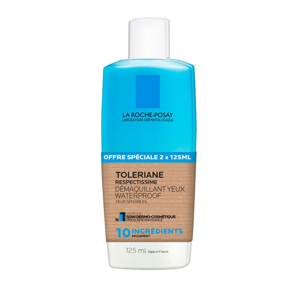 La Roche-Posay Respectissime Démaquillant Yeux Waterproof Respectissime 2x125ml