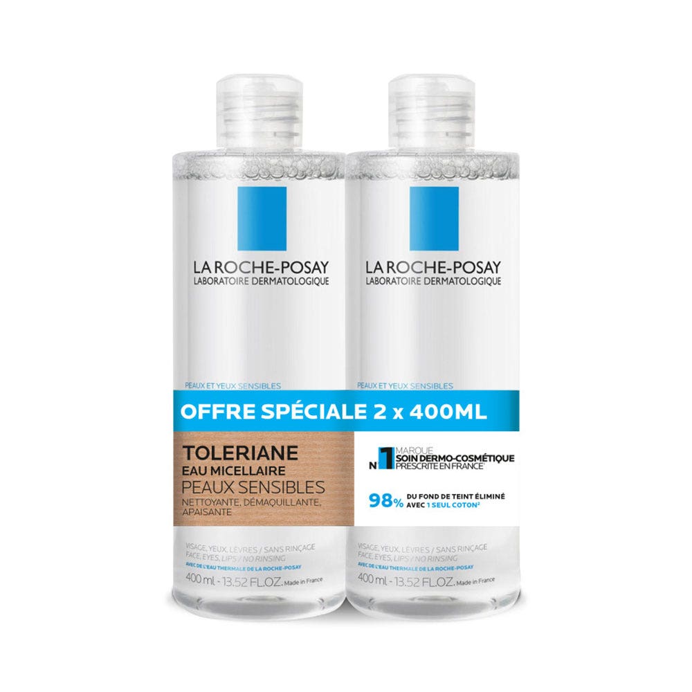 La Roche-Posay Toleriane Eau Micellaire Peaux Sensibles 2x400ml