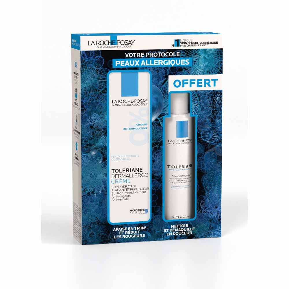 La Roche-Posay Toleriane Crème Dermallergo 40ml + Dermo-nettoyant offert