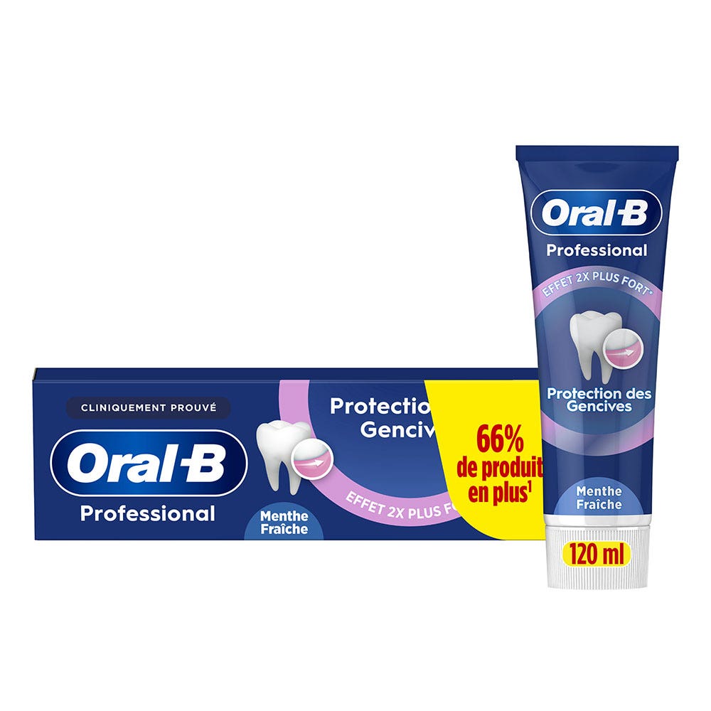 Oral-B Professional Dentifrice Protection des gencives 125ml