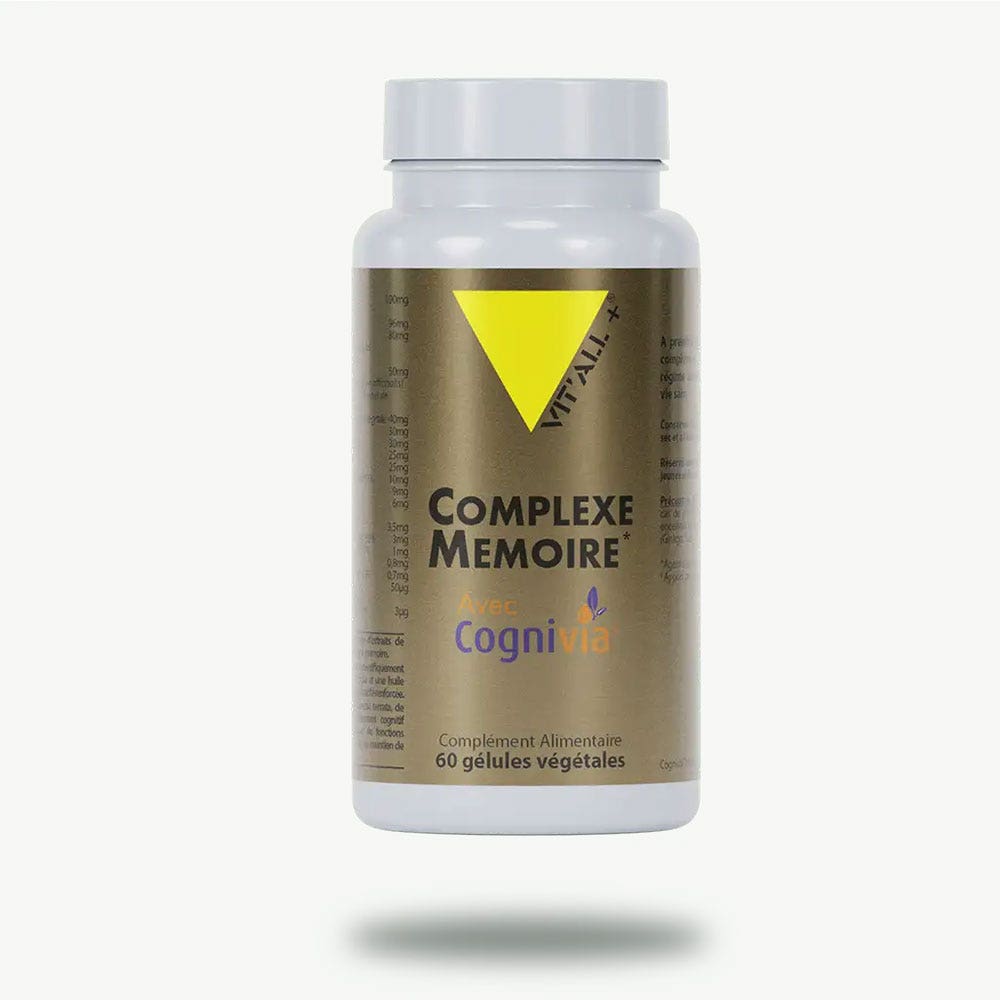 Vit'All+ Complexe mémoire avec Cognivia™ 60 Gélules