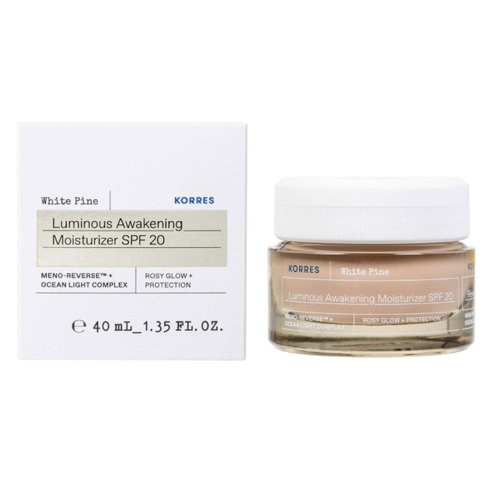 Korres Pin Blanc - MenoReverse Réveil Lumineux Crème SPF20 40ml