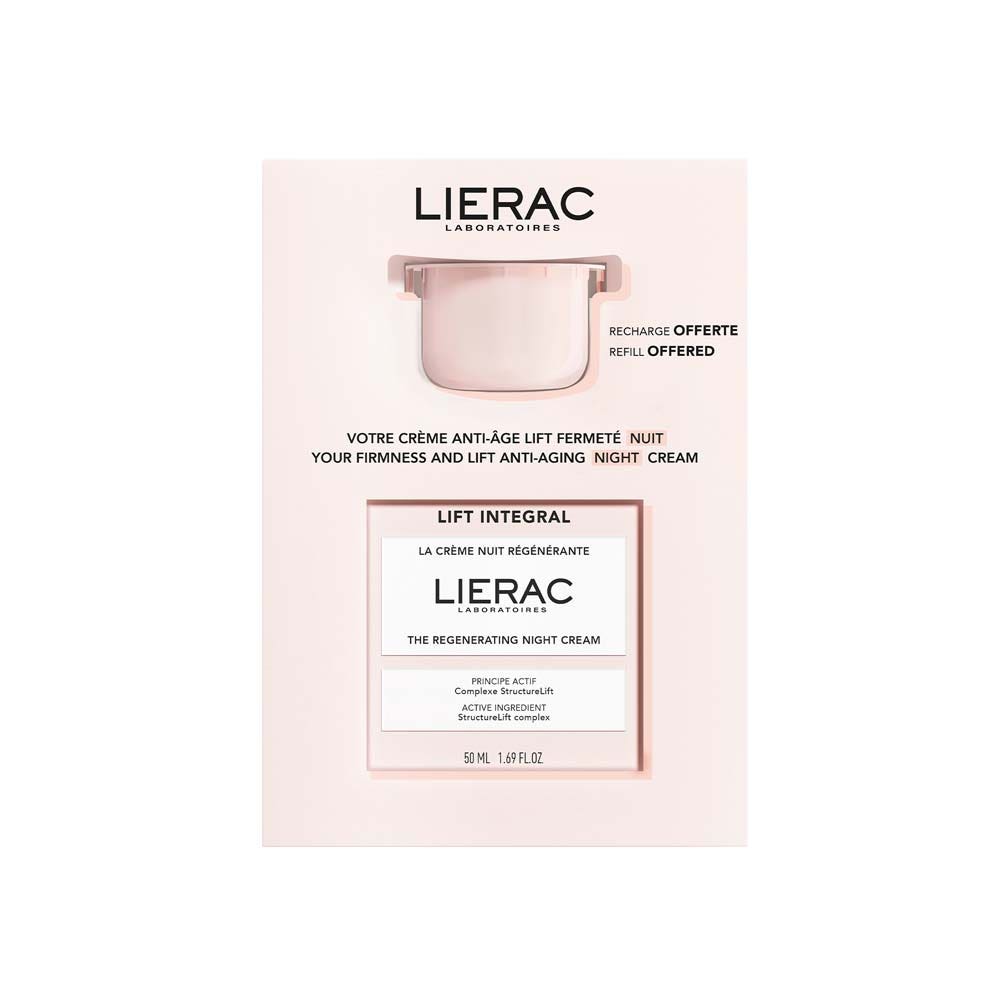 Lierac Lift Integral Coffret Crème Nuit Régénérante + Recharge Offerte 100ml