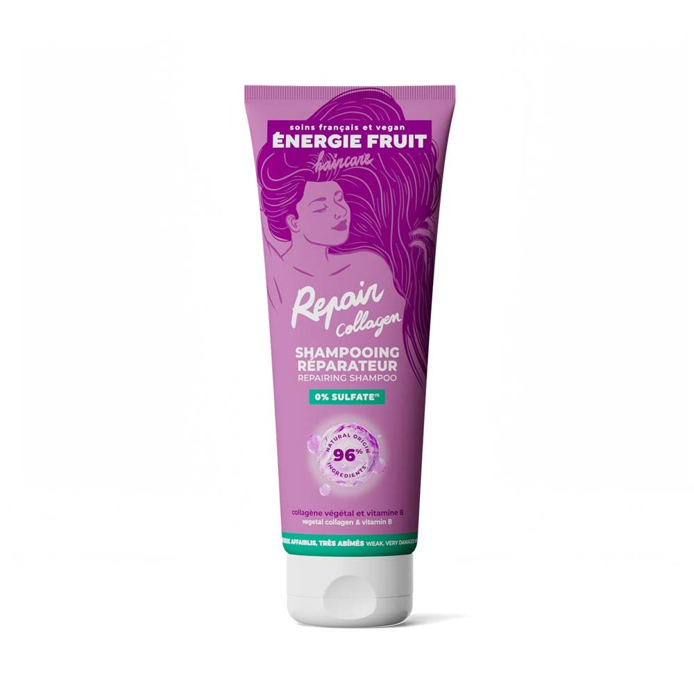 Energie Fruit Shampooing Réparateur Collagène Végétal & Vitamine B 250ml