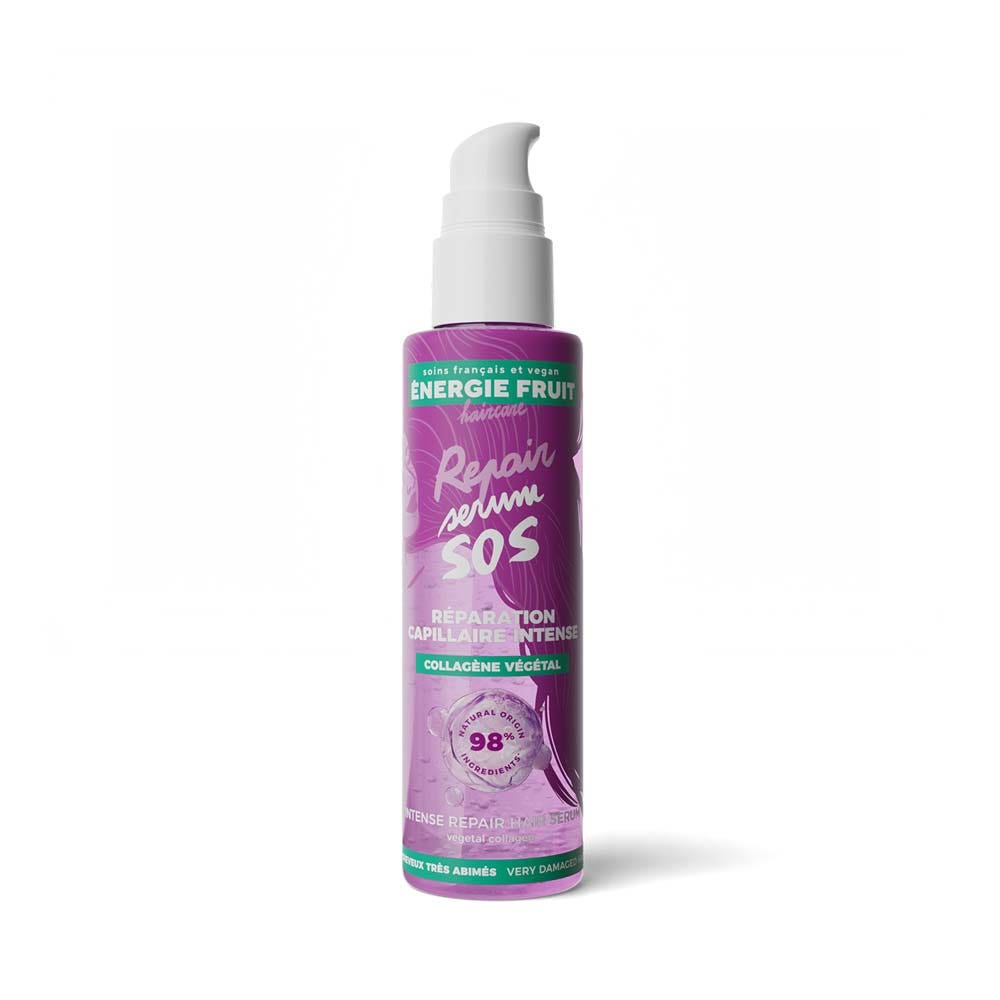 Energie Fruit Sérum Capillaire SOS Réparation Intense Collagène Végétal 75ml