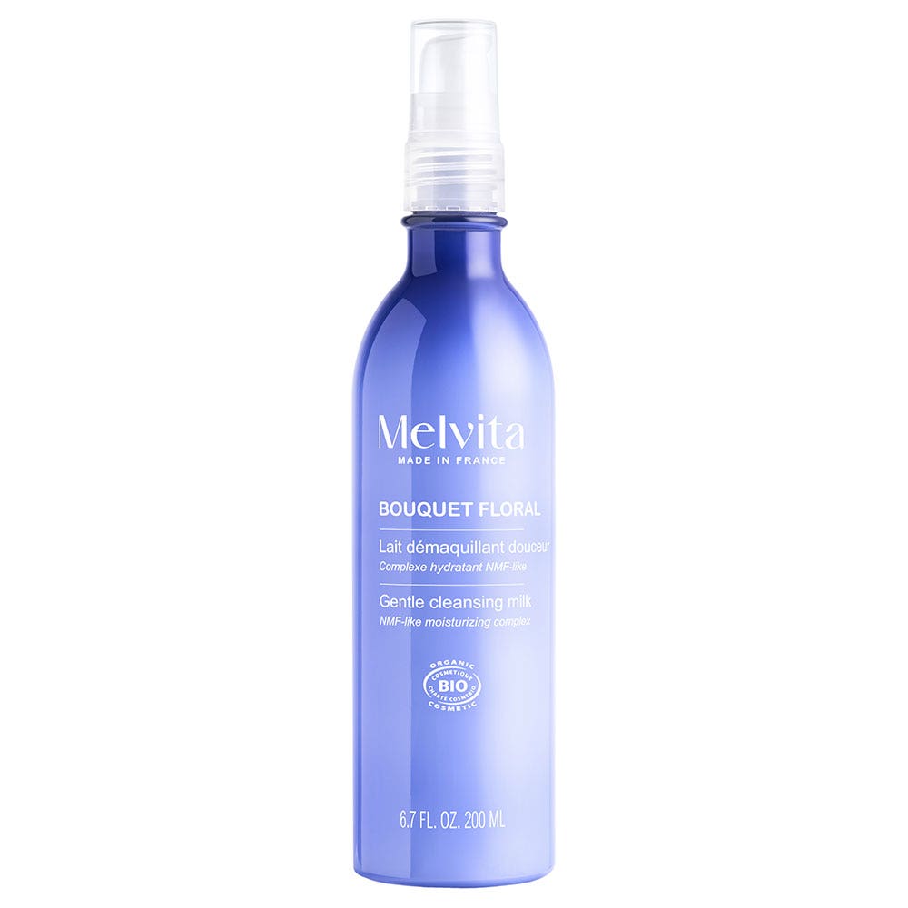 Lait Demaquillant Douceur Bio Detox 200ml Bouquet Floral Melvita