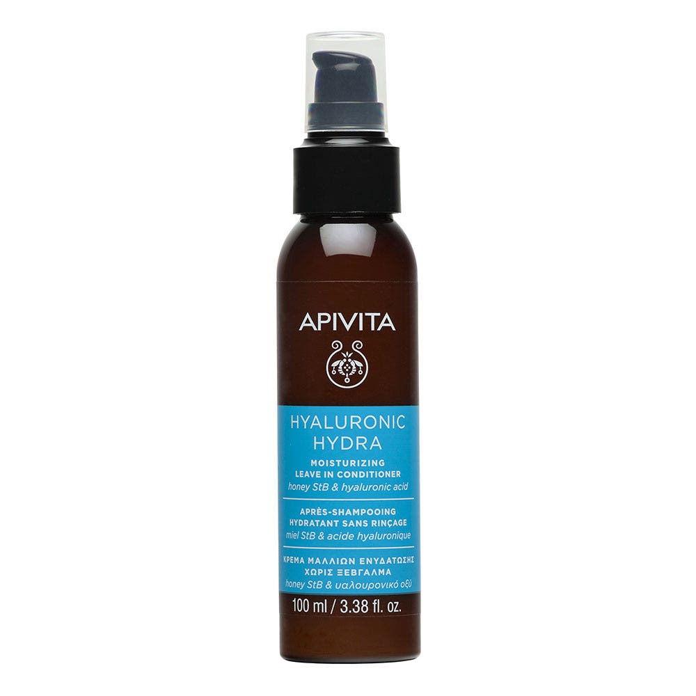 Apivita Hyaluronic Hydra Après-Shampooing Sans Rinçage Tous Types de Cheveux 100ml