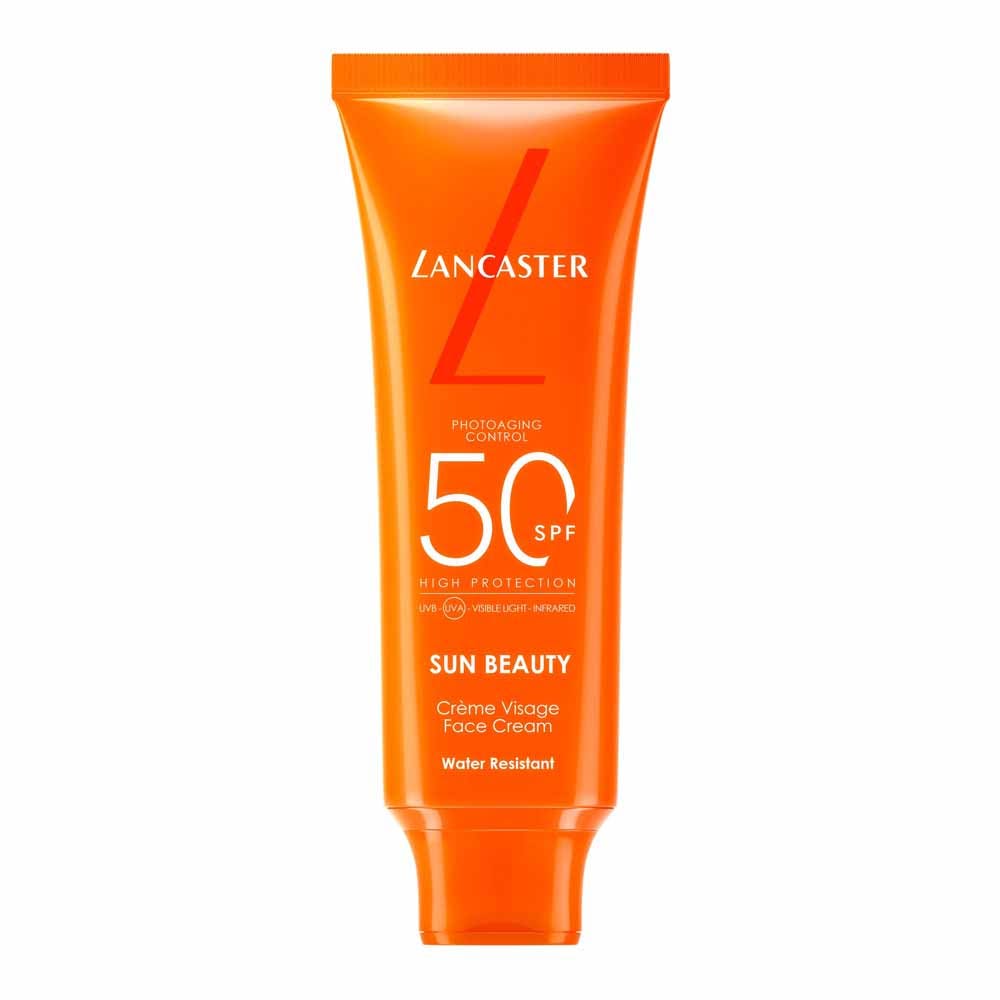 Lancaster Sun Beauty Crème Visage Confort bronzage lumineux SPF50 50 ml