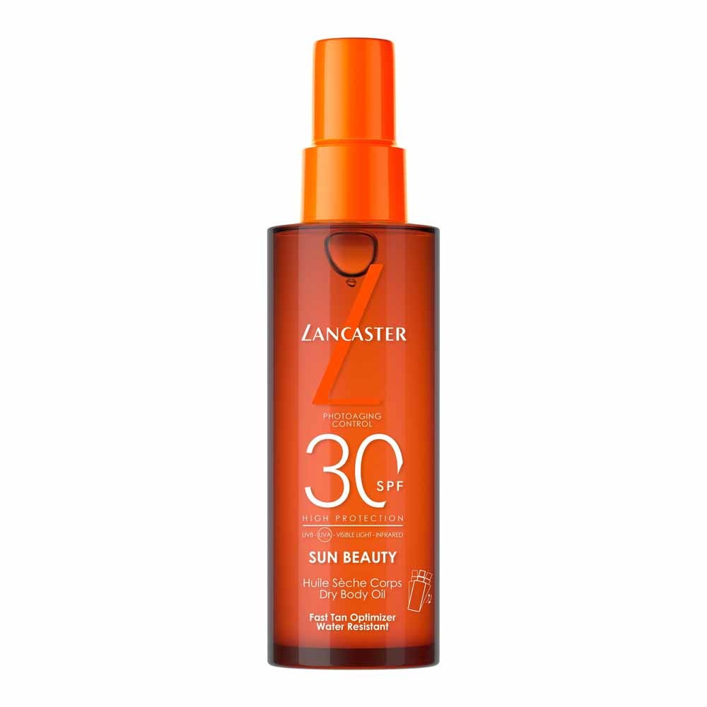 Lancaster Sun Beauty Huile sèche soyeuse accélératrice de bronzage spray SPF30 150 ml