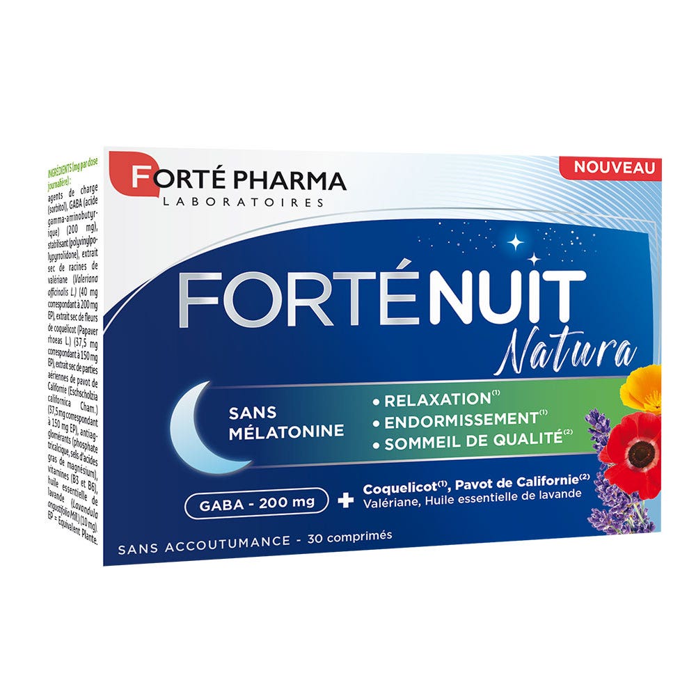 Forté Pharma Forté Nuit Natura 30 comprimés