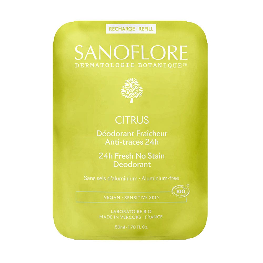 Sanoflore Recharge déodorant 24h Citron 50ml