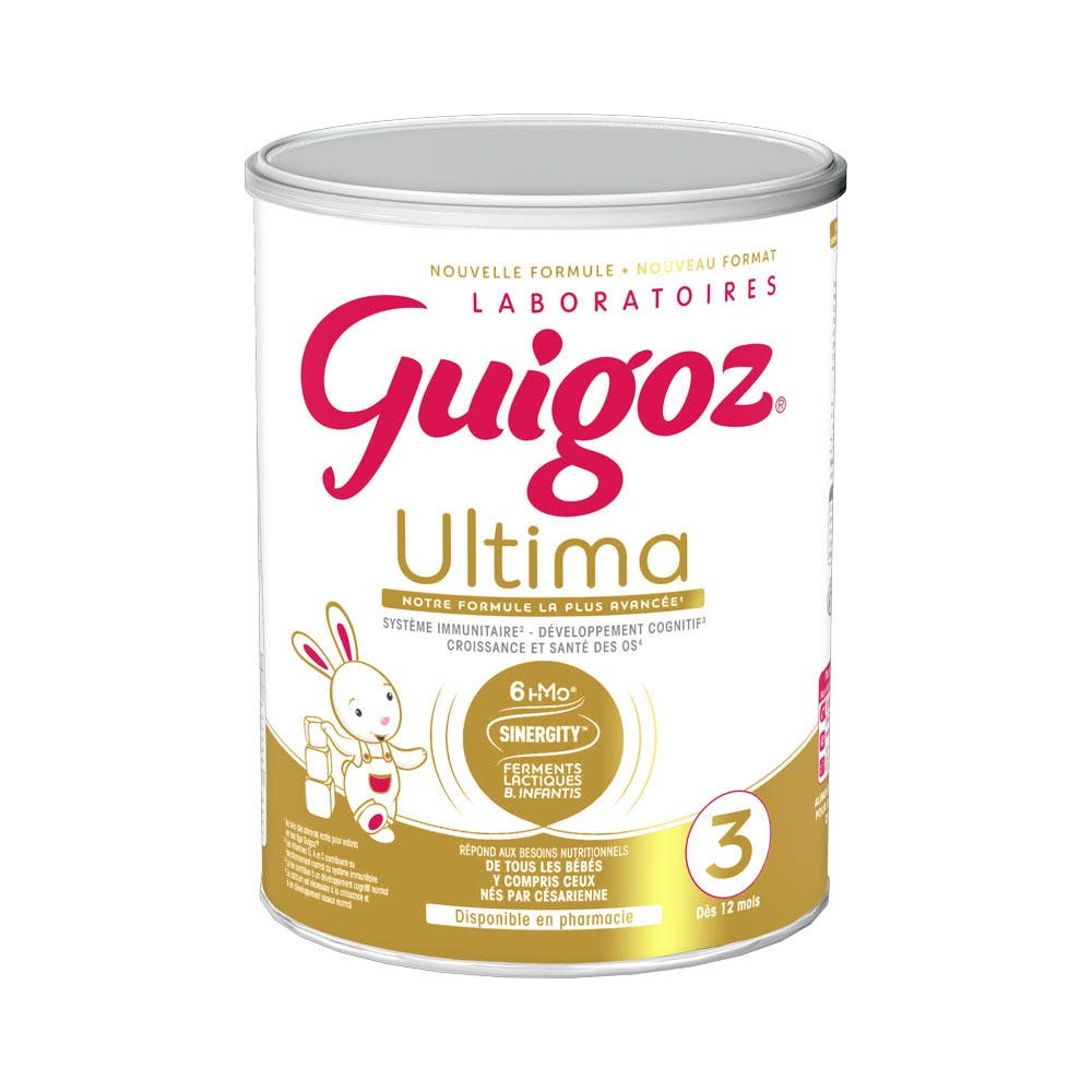 Guigoz Ultima Lait En Poudre 3 Dès 12 Mois 780g