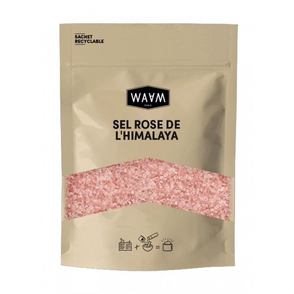 Waam Sel rose de l'himalaya Bain et gommage 500g