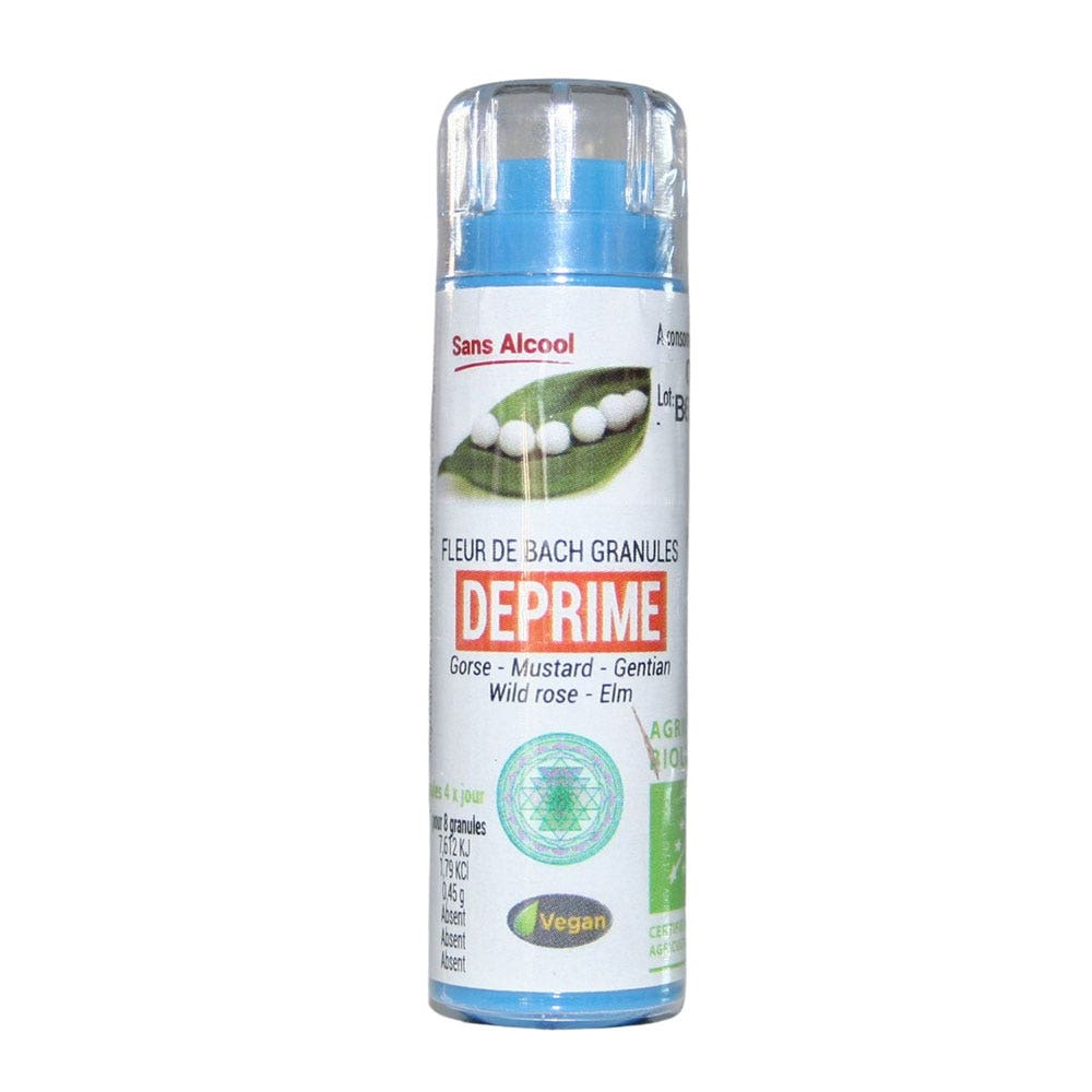 Kosmeo Fleurs de Bach Déprime Bio 120 granules