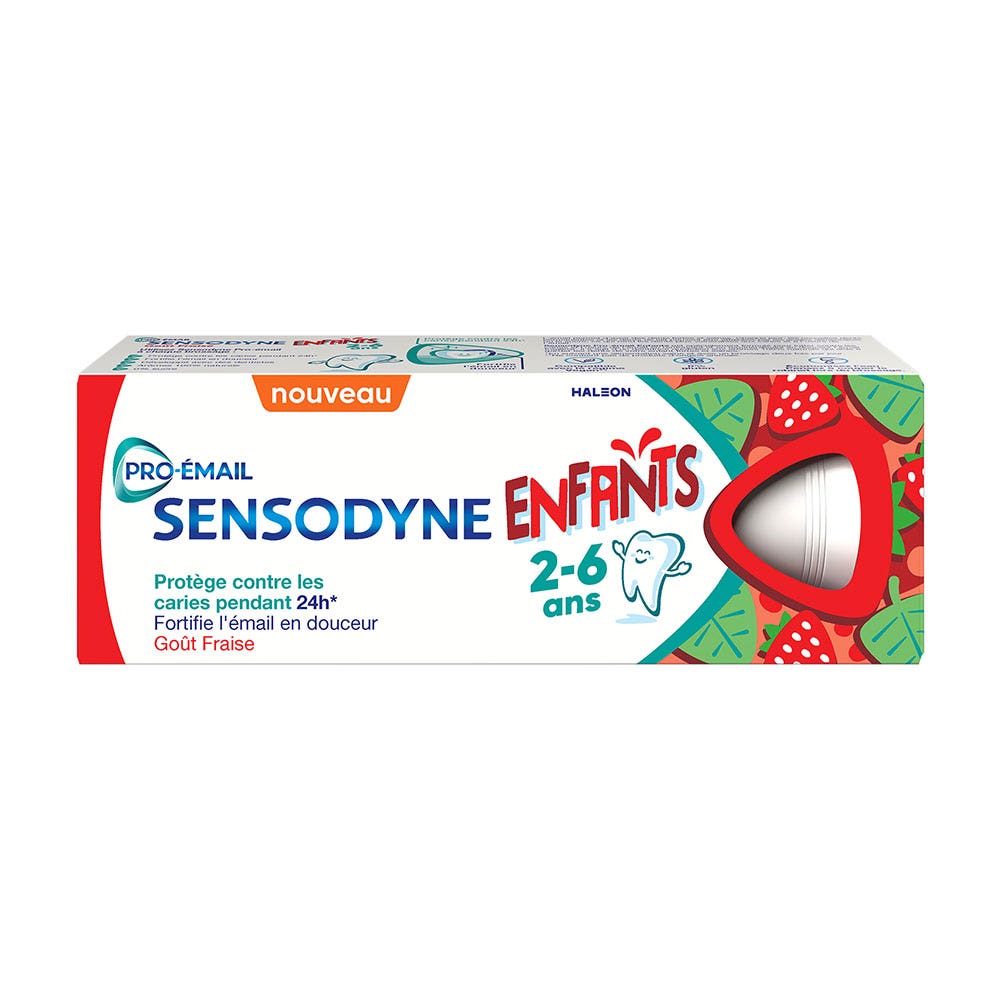 Sensodyne Pro-Email Dentifrice Enfants 2-6 ans Fraise 50ml
