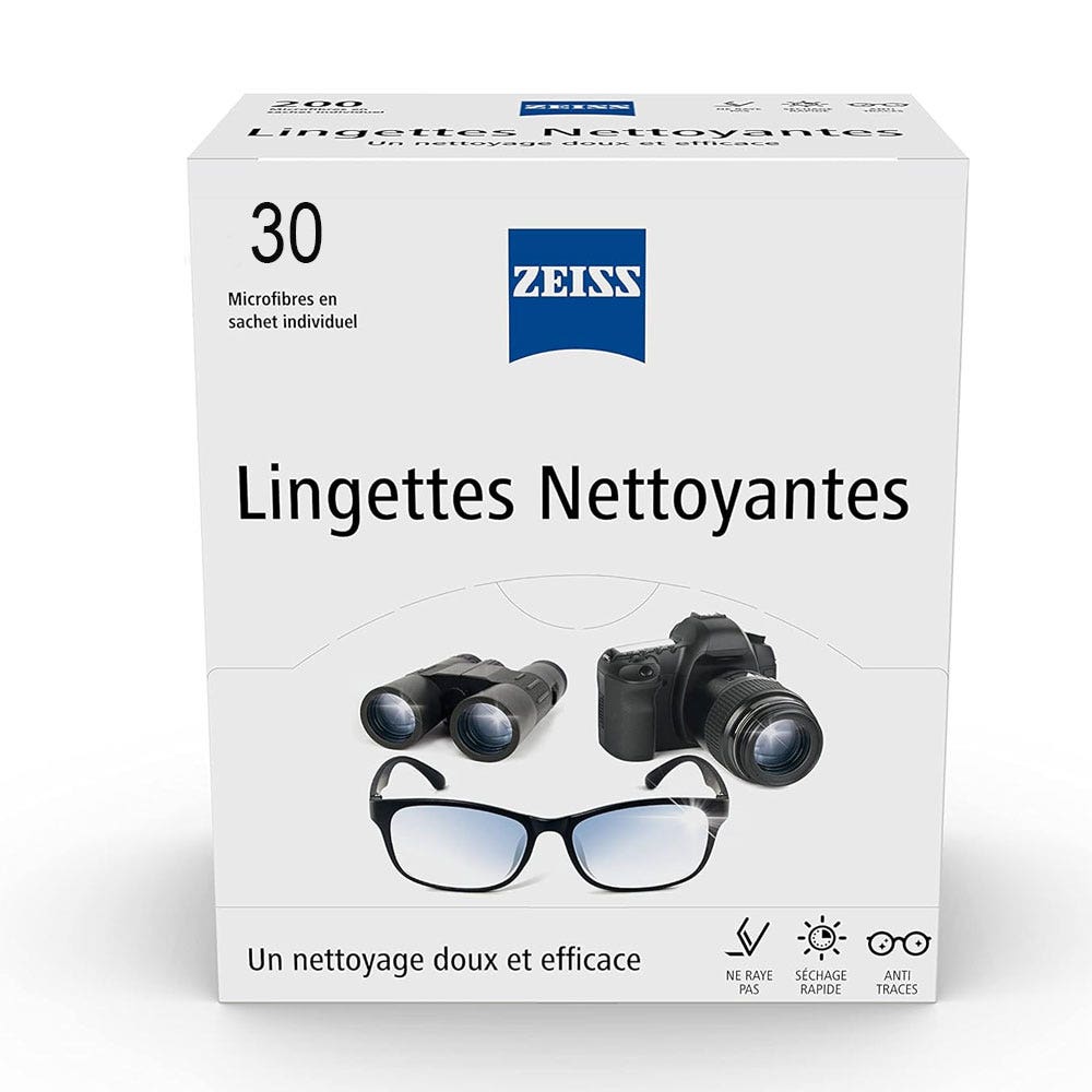 Zeiss Lingettes Nettoyantes Pour Lunettes x30