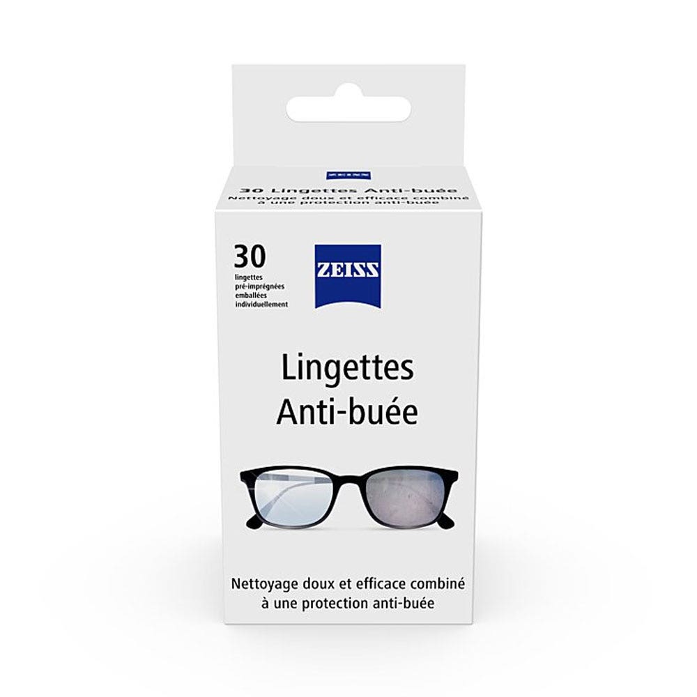Zeiss Lingettes anti-buée x30