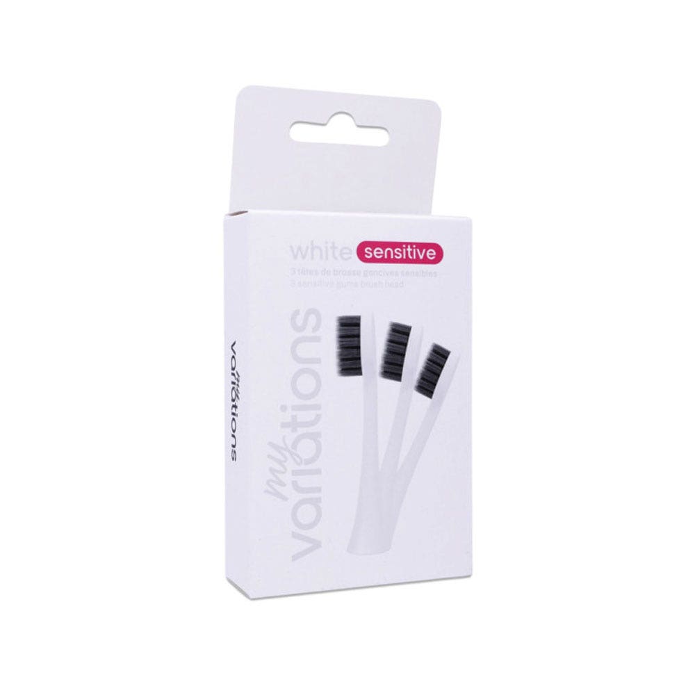 MyVariations Pack Têtes De Brosse Sensitive x3